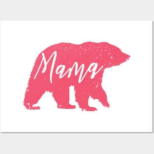 Mama bear T-shirt Posters and Art